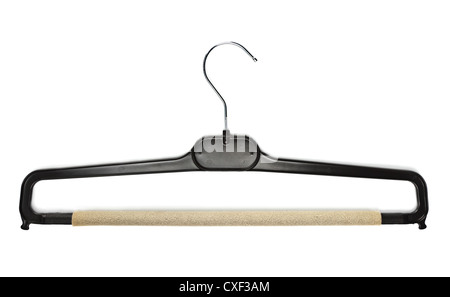 black coat hanger Stock Photo