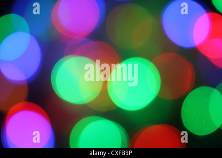 Christmas bokeh lighteffects Stock Photo