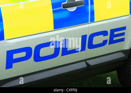 Generic Police vehicles and markings Stock Photo - Alamy