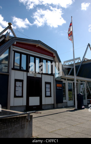 RNLI Lifeboat station at Aldeburgh, Suffolk, UK Stock Photo