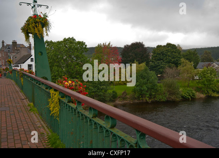 Dalginross Bridge Over The River Earn Comrie Perth and Kinross Scotland