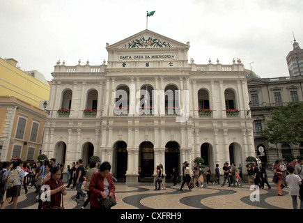 Sanda Casa da Meserecordia in Macau Stock Photo