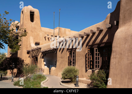 Palace of the Governors, Santa Fe, New Mexico Stock Photo