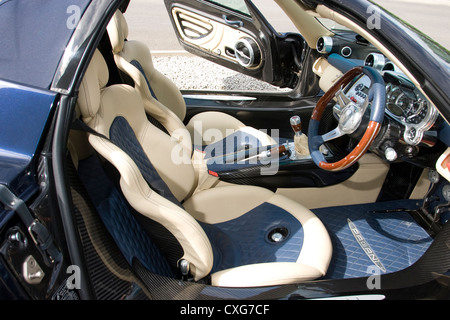 Pagani Zonda F Clubsport Roadster hypercar Stock Photo