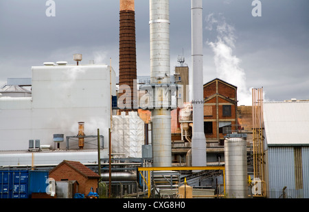 British Sugar factory at Bury St Edmunds, Suffolk, UK Stock Photo ...