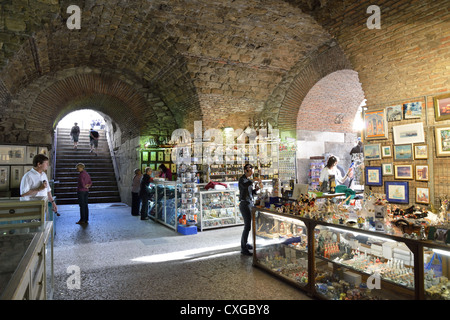 The basement of Diocletian's Palace, Split, Split-Dalmatia County, Croatia Stock Photo
