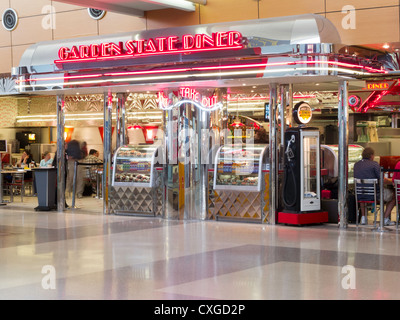 Garden State Diner, Newark Liberty International Airport, Newark, New Jersey, USA Stock Photo
