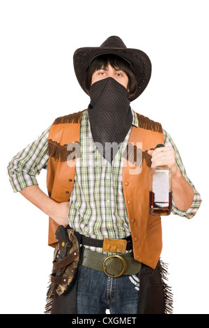Portrait of cowboy Stock Photo