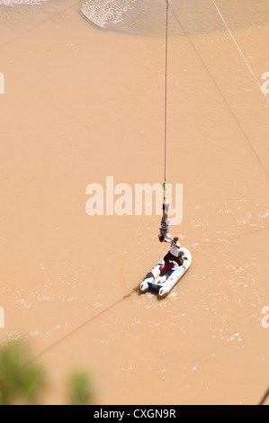 Gouritz river,  bungy,  bungy jump, South Africa,  Bungee Stock Photo