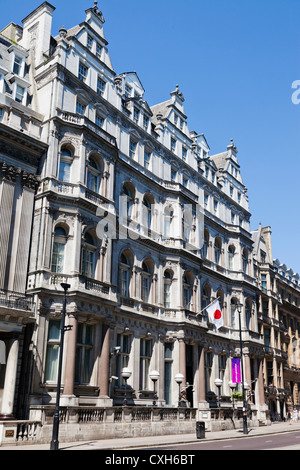 England, London, Piccadilly, Japanese Embassy Building Stock Photo