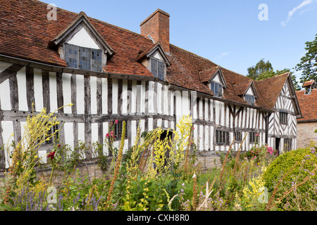 Mary Arden's House, Wilmcote, Stratford Upon Avon, Warwickshire, UK - Mary Arden was the mother of William Shakespeare. Stock Photo