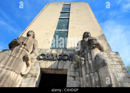 Monument to Alvaro Obregon (1935), Mexico DF, Mexico Stock Photo