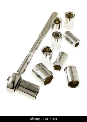 tools,socket set Stock Photo