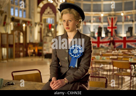 THE IRON LADY 2011 Pathe/Film4/UK Film Council/Media Rights/Goldcrest film with Alexandra Roach as the young  Margaret Thatcher Stock Photo