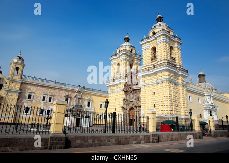 San Francisco church (1673), Lima, Peru Stock Photo