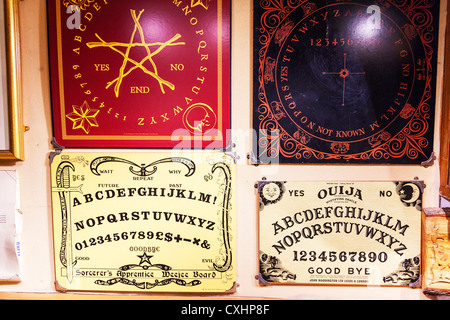 Witchcraft ouija board for summoning evil spirits by use of alphabet ...