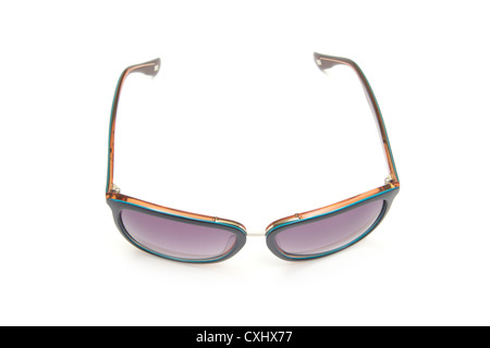 Women's sunglasses isolated on white