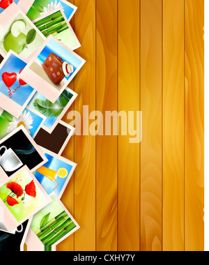 Colorful photos. Stock Photo