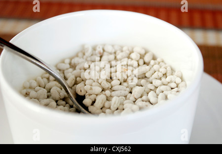 Sugar coated fennel seeds served with the bill in hotels in India. KNown as Saunf Stock Photo