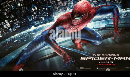Amazing spiderman poster hi-res stock photography and images - Alamy