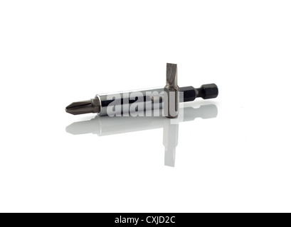 Screwdriver bits Stock Photo