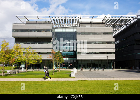 Alan Turing Building,( School of Mathematics), University of Manchester campus, Manchester, England, UK Stock Photo