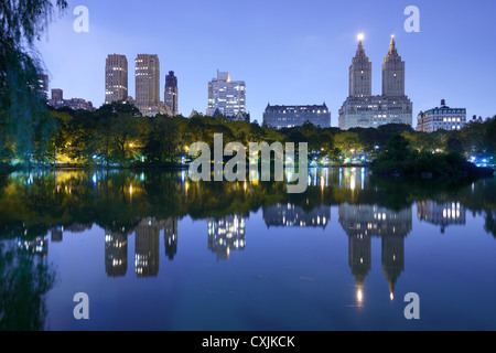 The Lake in New York City's Central Park