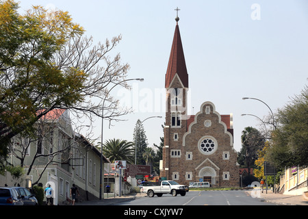 Christ Church (or Christuskirche) in Windhoek, Namibia Stock Photo