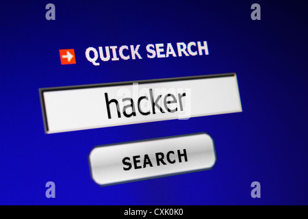 Web search concept Stock Photo