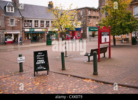 Cameron Square Fort William Highland Scotland Stock Photo