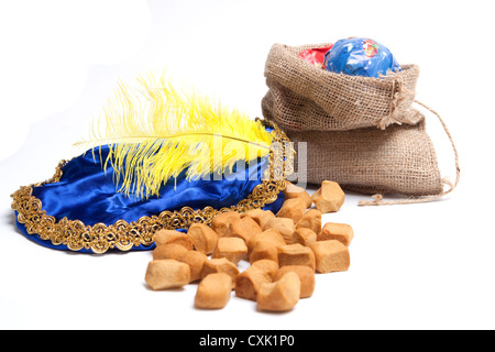 Sinterklaas is a Dutch and Belgian holiday like christmas Stock Photo