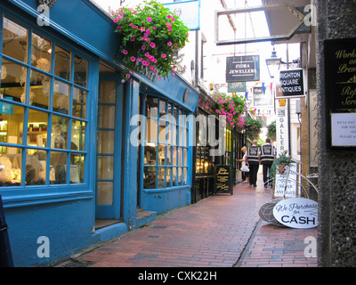 The Lanes Brighton East Sussex UK Stock Photo