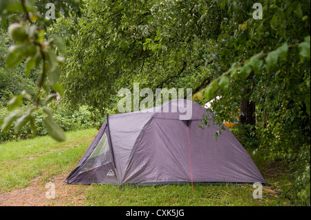 Camping Tent, Freiburg, Baden-Wurttemberg, Germany Stock Photo