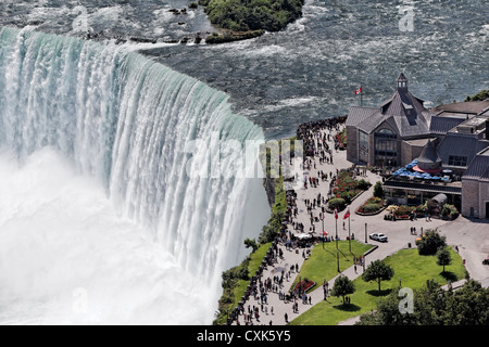 The Horseshoe Falls at Niagara Falls, Ontario, Canada Stock Photo