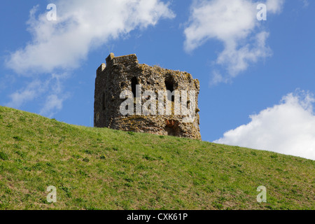 Top of Roman Lighthouse Dover Castle Kent England UK GB Stock Photo