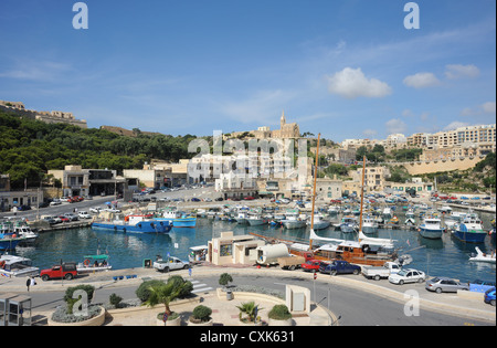 Mgarr harbor, Gozo Island, Malta. Stock Photo