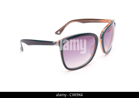 Women's sunglasses isolated on white
