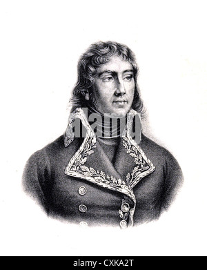 Louis Charles Antoine Desaix de Veygoux 1768 - 1800 Stock Photo
