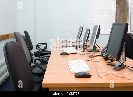 Modern office or training centre interior Stock Photo