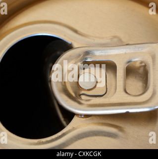a cans of beer drink close up Stock Photo
