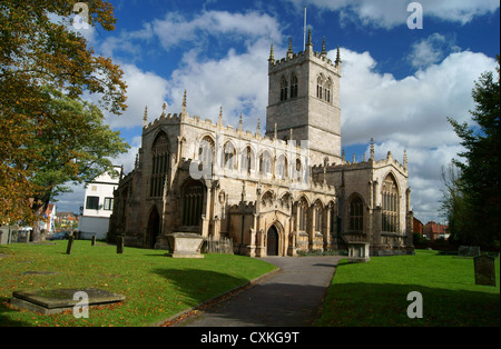 St Swithuns church East Retford England Stock Photo - Alamy