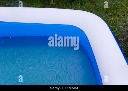 Inflatable Pool, Freiburg, Baden-Wurttemberg, Germany Stock Photo