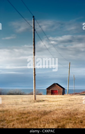 Barn, New Brunswick, Canada Stock Photo