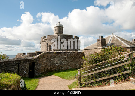 St Mawes Castle Cornwall UK Stock Photo