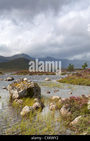 Loch Na H' Achlaise, Glencoe Scotland in summer Stock Photo