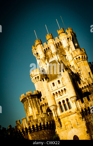 Butron castle. Gatika, Biscay, Spain. Stock Photo