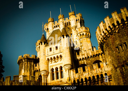 Butron castle. Gatika, Biscay, Spain. Stock Photo