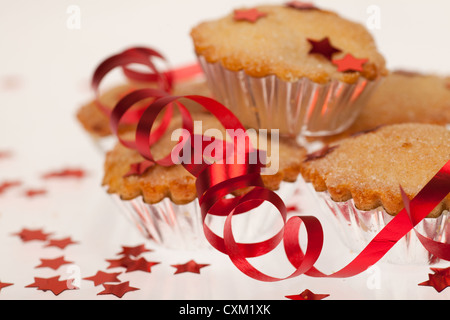 Christmas Mince Pies Stock Photo