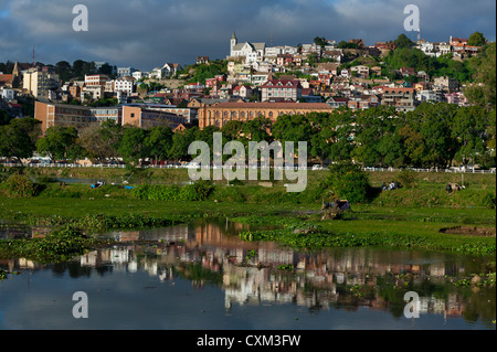 The Lake Anosy, Antananarivo, Madagascar Stock Photo