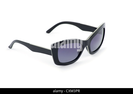 Women's sunglasses isolated on white